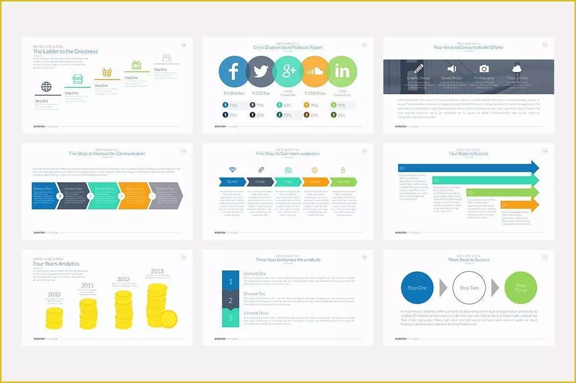 Investor Deck Template Free Of Flash Sale Trending Powerpoint Templates