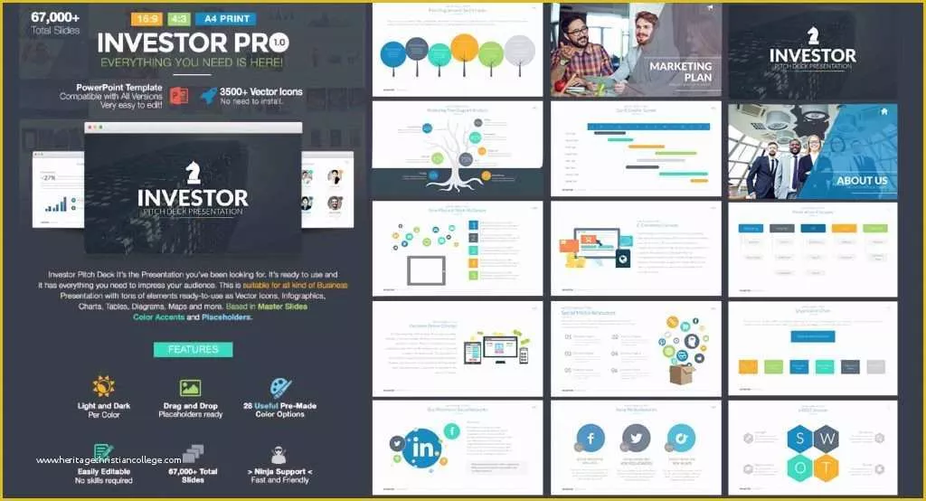 59 Investor Deck Template Free