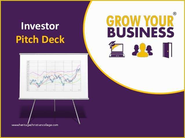 Investor Deck Template Free Of Investor Pitch Deck Template for Business Plan Start Up