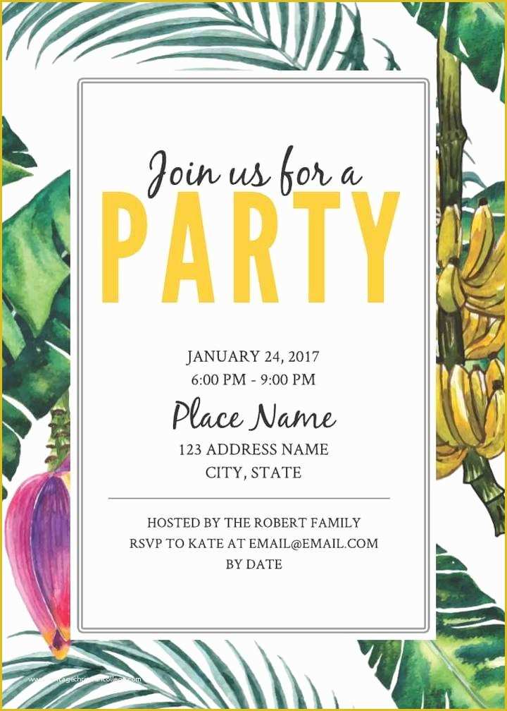 Invitation Card Template Free Of 16 Free Invitation Card Templates & Examples Lucidpress