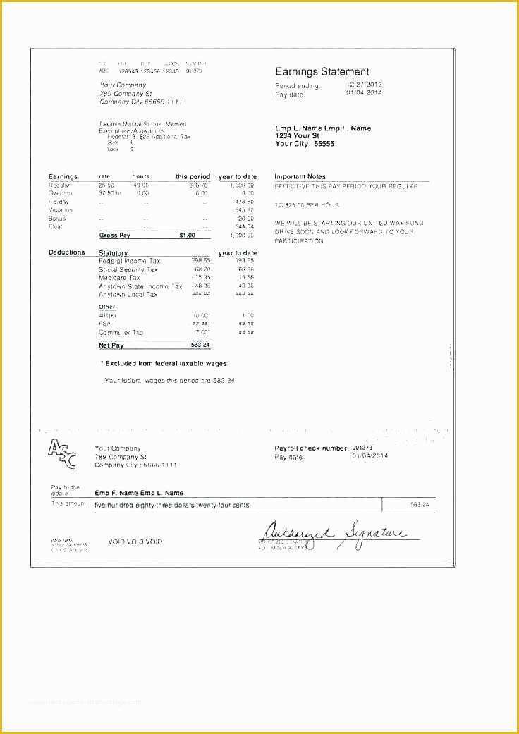 Invoice Book Templates Free Of Payroll Book Template