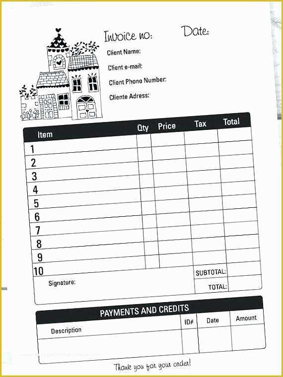 Invoice Book Templates Free Of Receipt Book Template Free – Entruempelungub