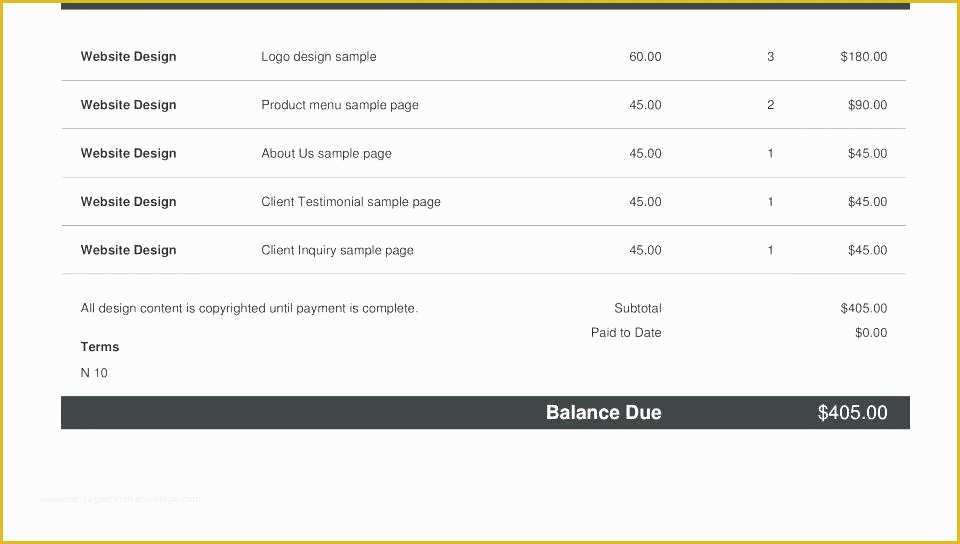 Invoice HTML Template Bootstrap Free Download Of Best Invoice Template Free Download Receipt Templates by