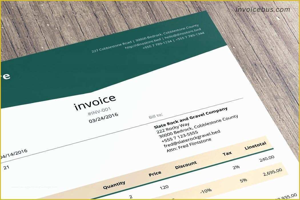 Invoice HTML Template Bootstrap Free Download Of Invoice HTML Template Unique Invoice Template Templates
