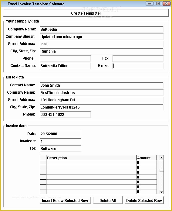 Invoice Template Excel Download Free Of top 10 Free Billing software 2012 Best Business