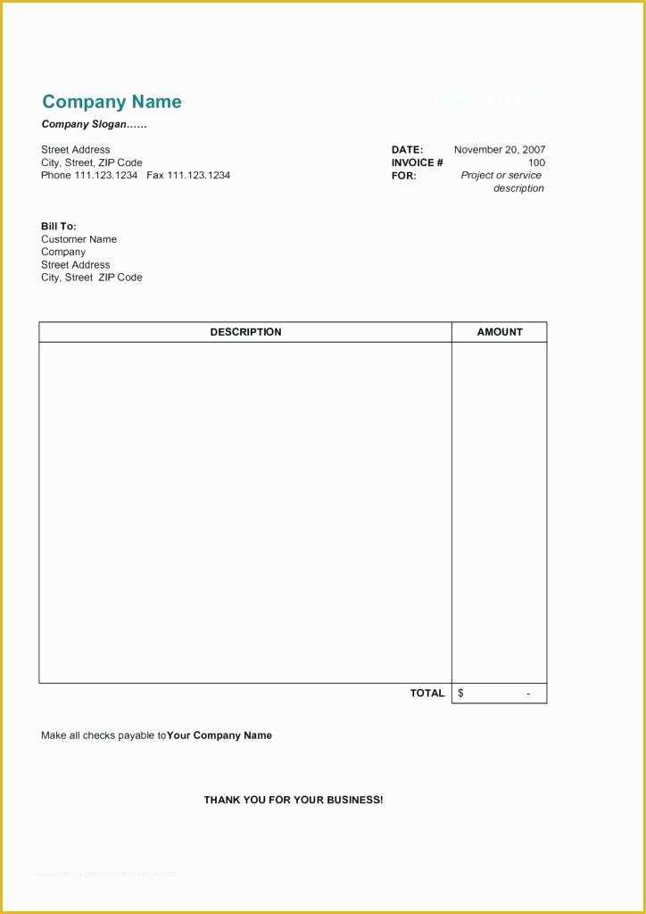 Invoice Template Free Download Windows Of Cool Invoice Template Free Make Your Own Invoice Template