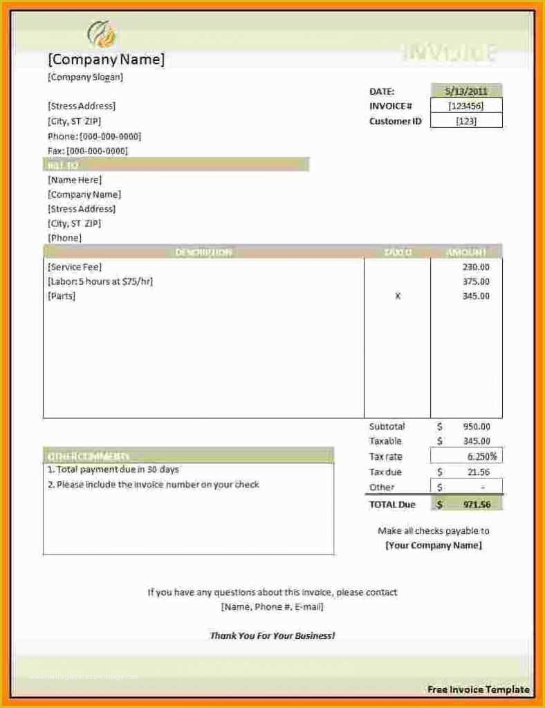Invoice Template Free Download Windows Of Microsoft Wordpad Download Free Templates 2010 2007