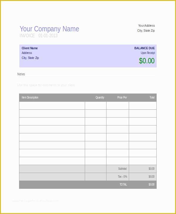 Invoice Templates Printable Free Word Doc Of Free Printable Invoices Line Onlineblueprintprinting