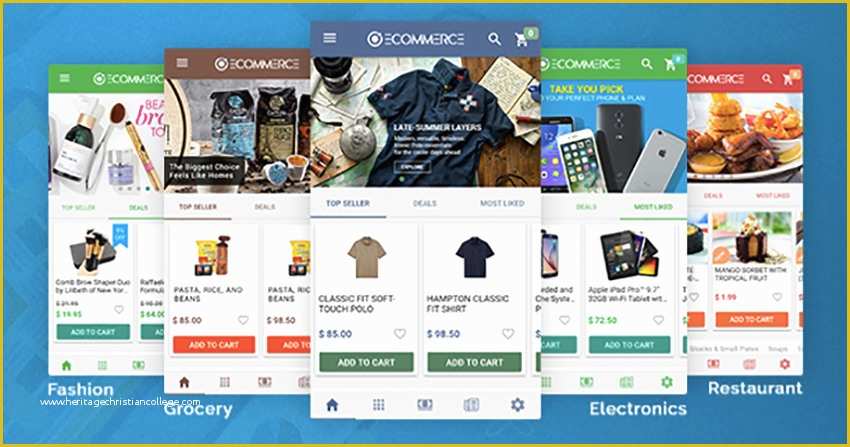 Ionic Ecommerce Template Free Of 15 Ready Made Ionic 3 App Templates
