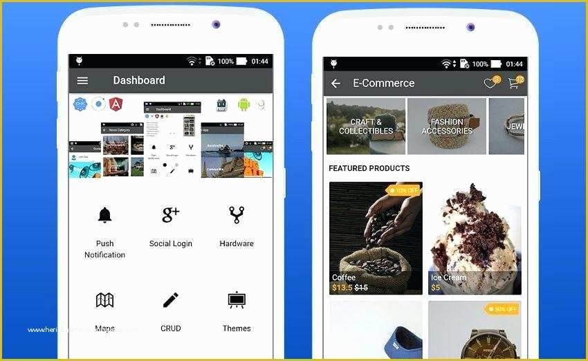 Ionic Ecommerce Template Free Of App source Code E Merce android Template Free Glam