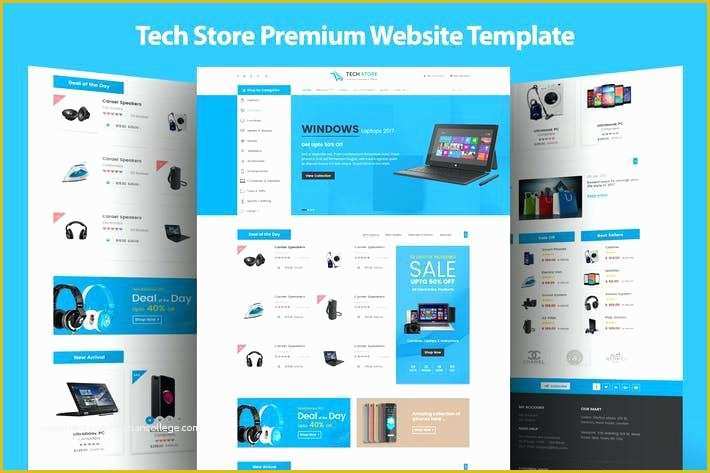 Ionic Ecommerce Template Free Of Tech Store Creative Template Modern Merce Download