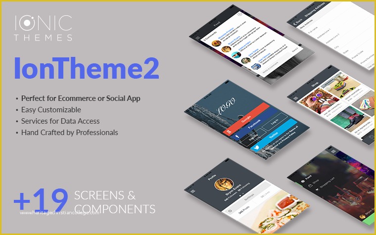 Ionic Ecommerce Template Free Of theme 2 Ionic Starter Template