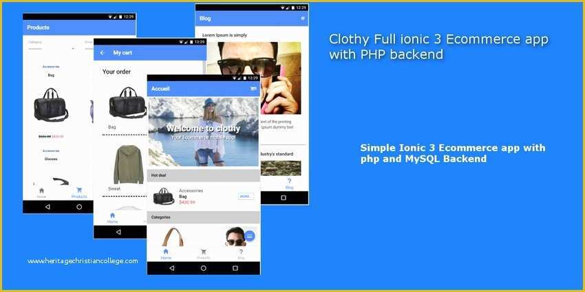 Ionic Ecommerce Template Free Of top 10 Ionic 3 E Merce Templates