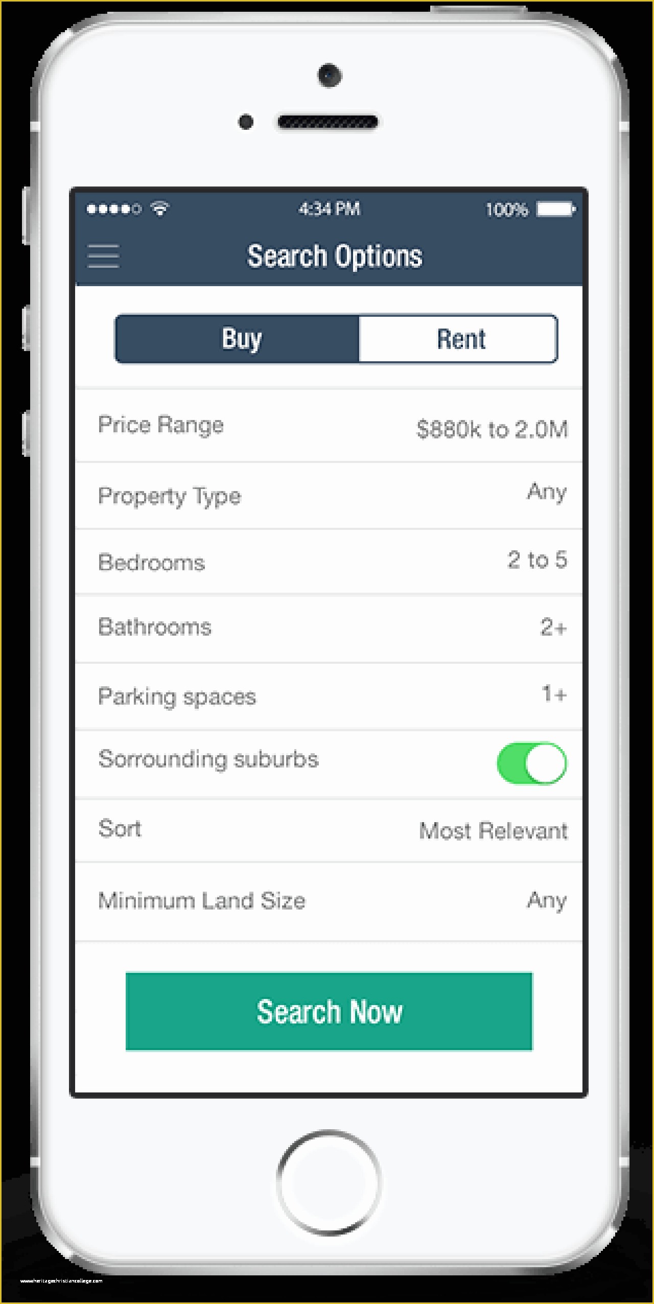 Ios App Templates Free Of Buy Real Estate Ios App Template Business