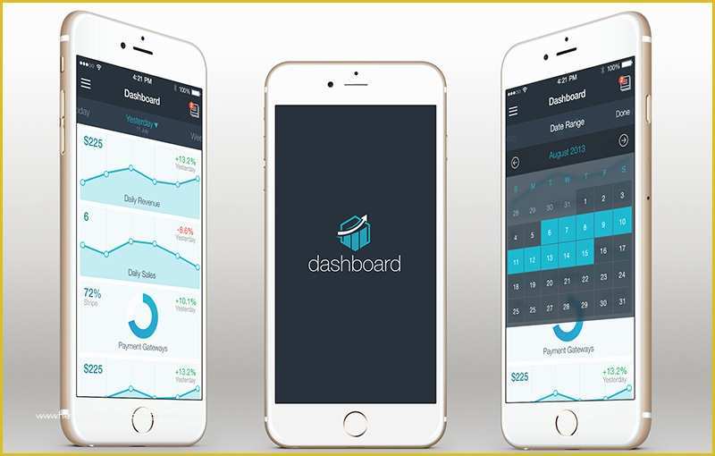 Ios App Templates Free Of Dashboard Ios iPhone Template In Swift