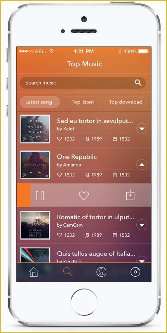 Ios App Templates Free Of soundfree Radio Ios App Template