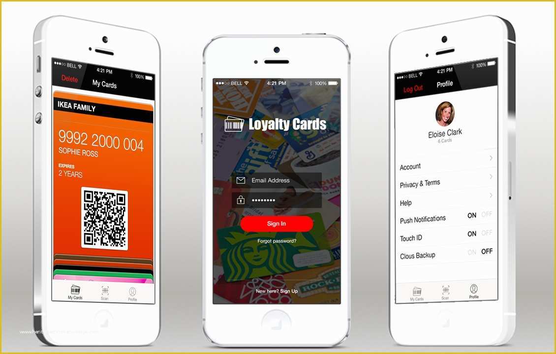 Ios App Templates Swift Free Of Loyalty Ios App Template