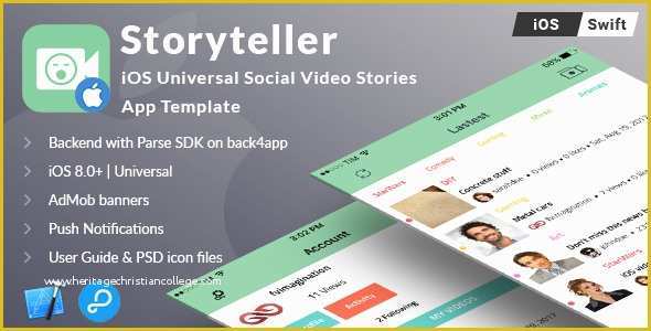 Ios App Templates Swift Free Of Storyteller
