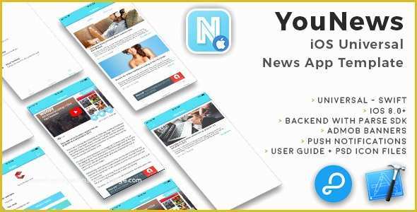 Ios App Templates Swift Free Of Younews