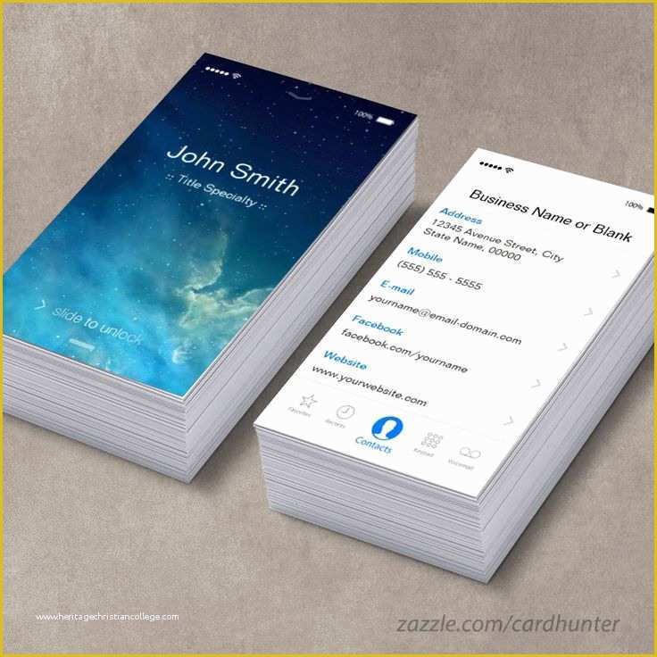 iPhone Business Card Template Free Of 17 Best Ideas About Business Card Design Templates On