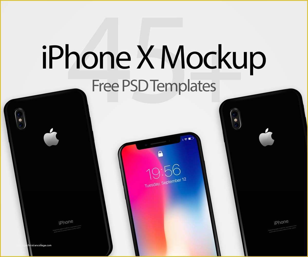 iPhone Psd Template Free Download Of 45 Free Apple iPhone X Mockup Psd Templates Download Psd