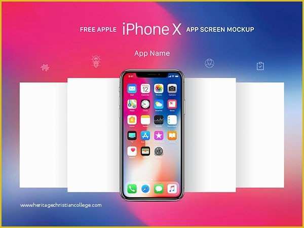 iPhone Psd Template Free Download Of 45 Free Apple iPhone X Mockup Psd Templates Download Psd