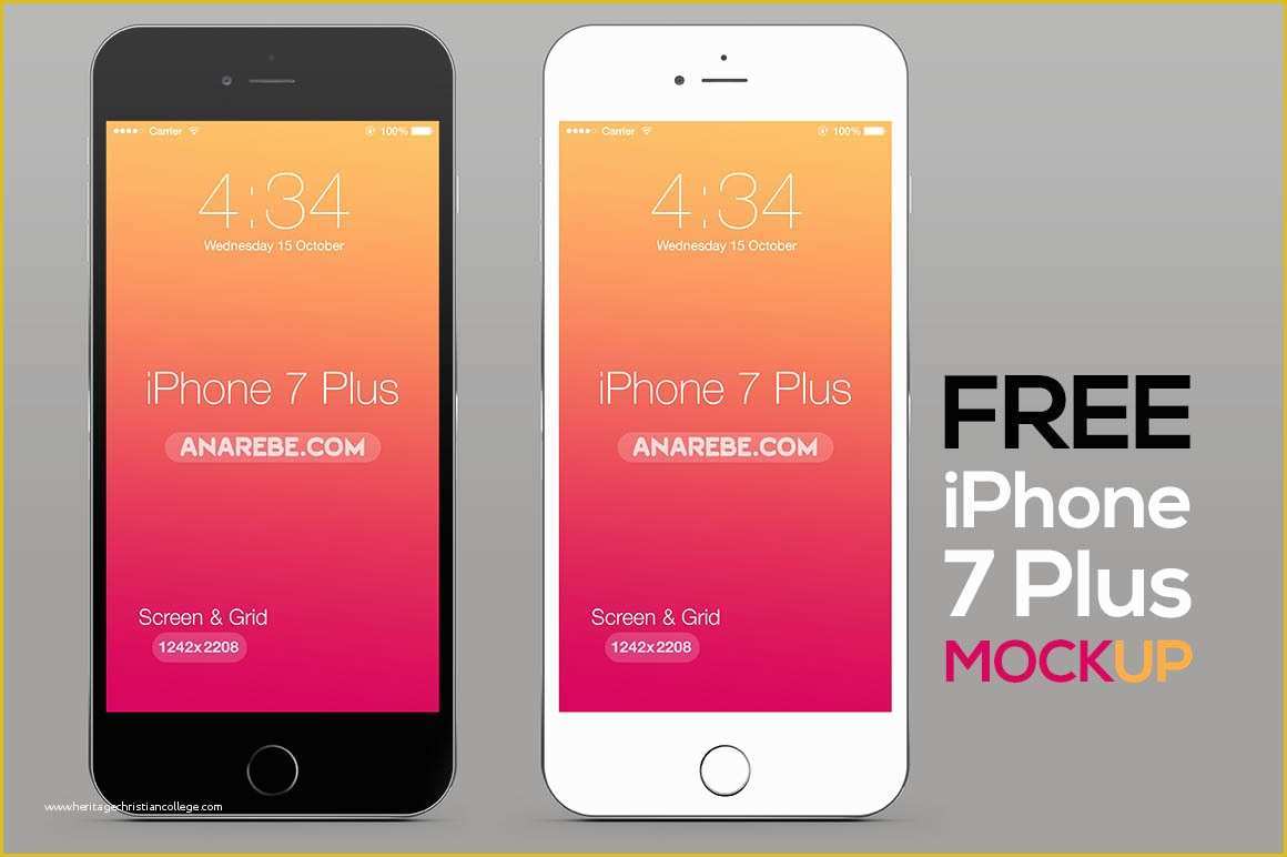 iPhone Psd Template Free Download Of Free iPhone 7 Plus Mockup Dealjumbo — Discounted