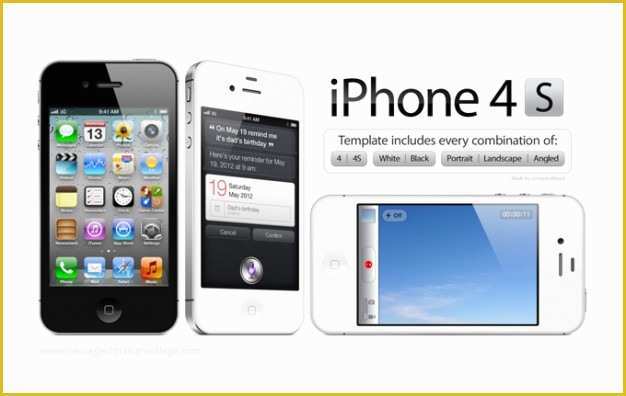 iPhone Psd Template Free Download Of High Resolution iPhone 4 4s Psd Template Psd File
