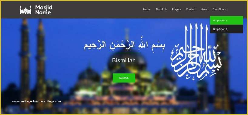 Islamic Website Templates Free Download Of Free islamic Website Wordpress Template E