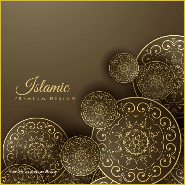 Islamic Website Templates Free Download Of islamischer Hintergrund Mit Mandala Dekoration