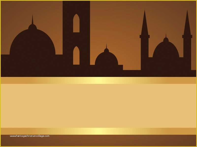 Islamic Website Templates Free Download Of Mosques Powerpoint Templates Brown Religious Free Ppt