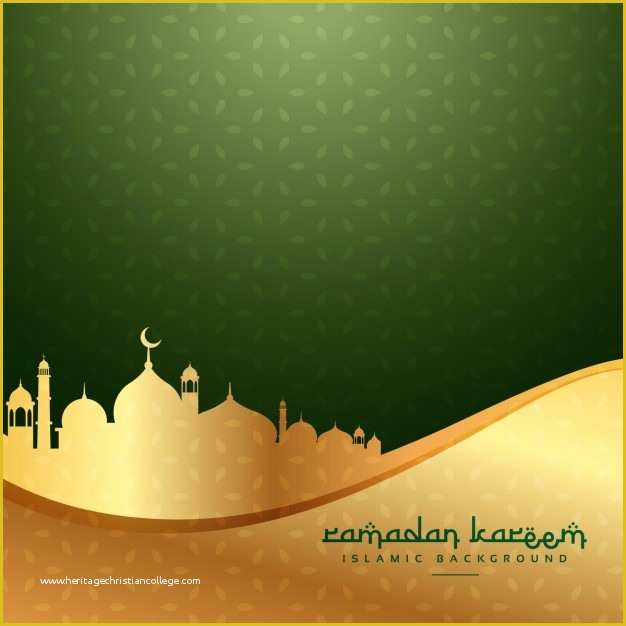 Islamic Website Templates Free Download Of Ramadan Muslim Festival Background Vector