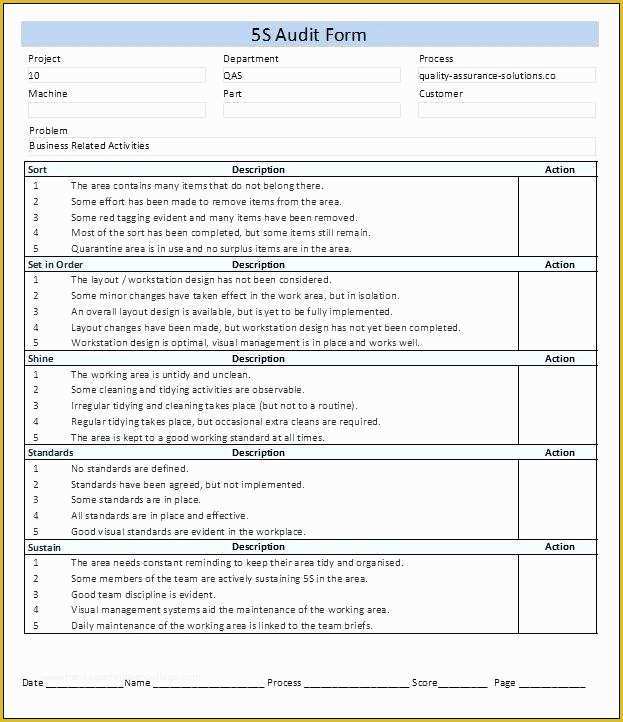 Iso 9001 forms Templates Free Of Audit Checklist Templates Free Sample Example format
