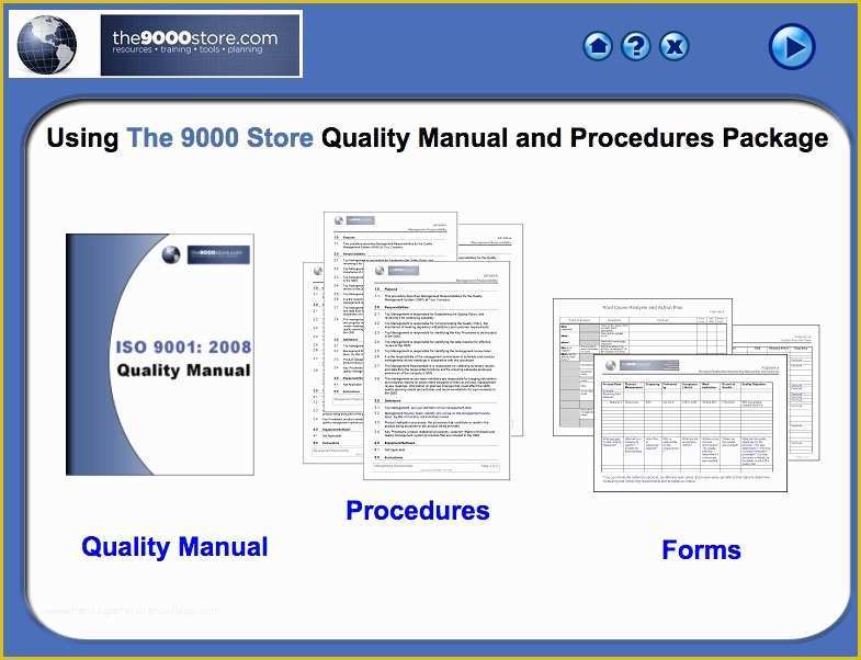 Iso 9001 forms Templates Free Of iso 9001 2015 Quality Manual & Procedures 9000 Store