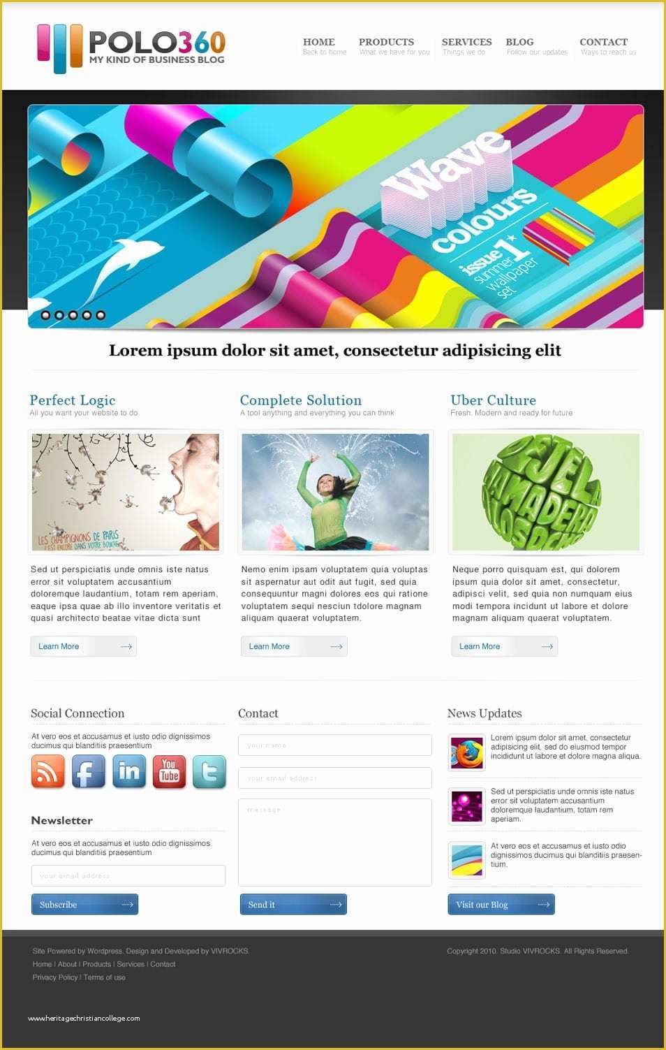 It Website Templates Free Of Latest Free Web Page Templates Psd Css Author