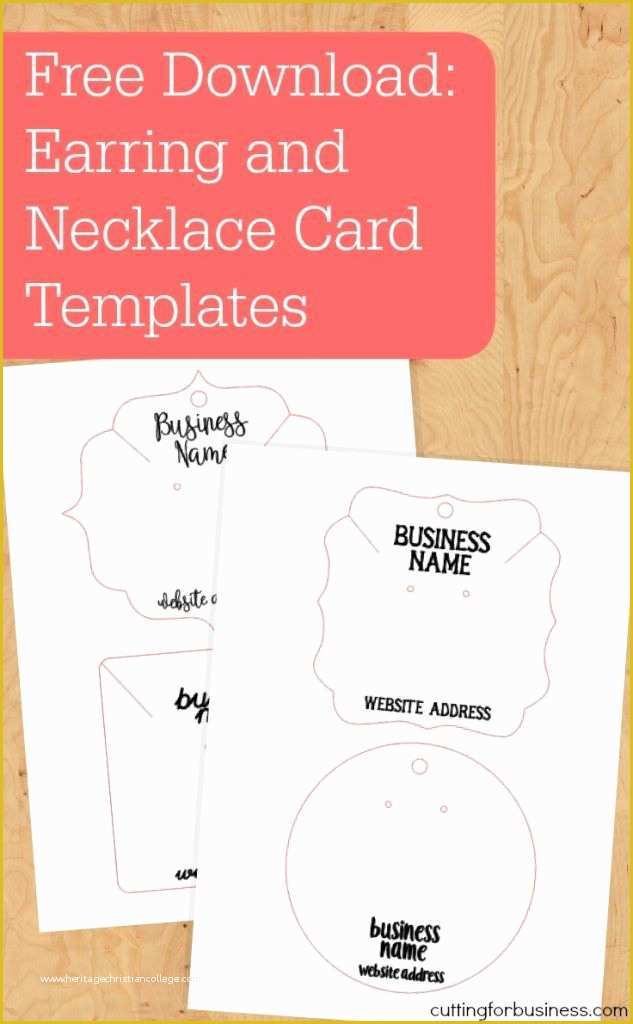 Jewellery Template Free Download Of 17 Best Ideas About Earrings On Pinterest