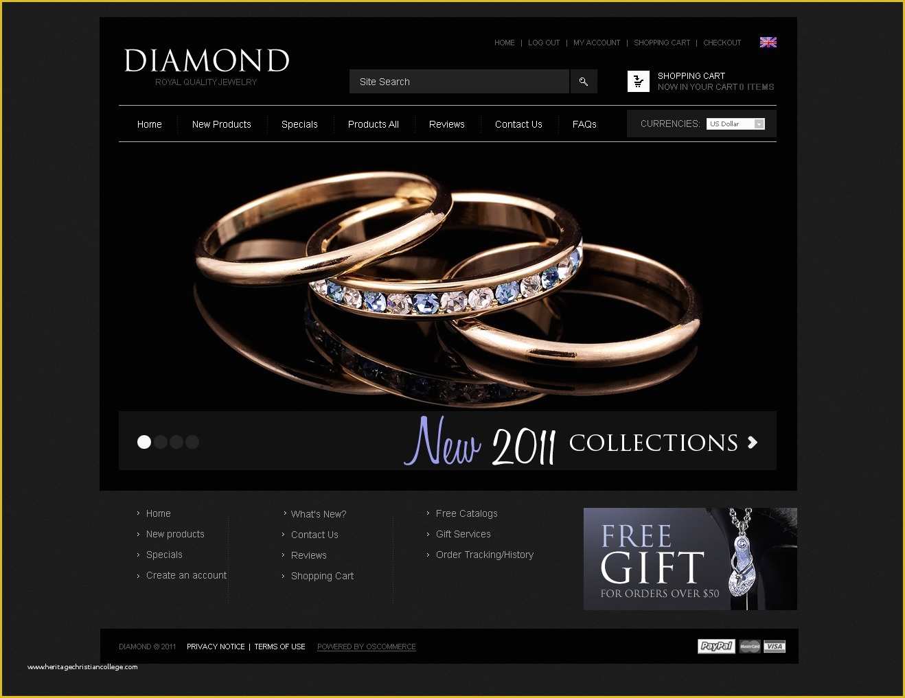 Jewellery Template Free Download Of Black Diamond Os Merce Template