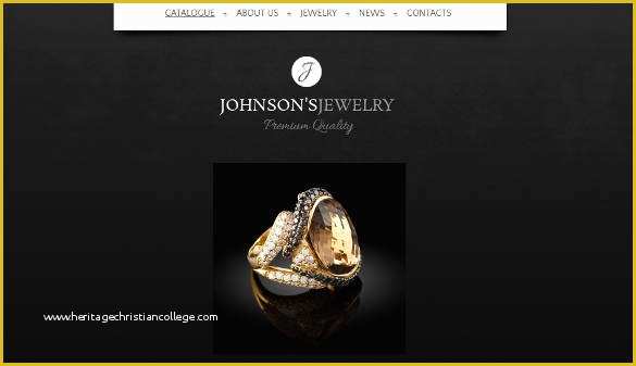 Jewellery Template Free Download Of Jewellery Website Templates Popteenus