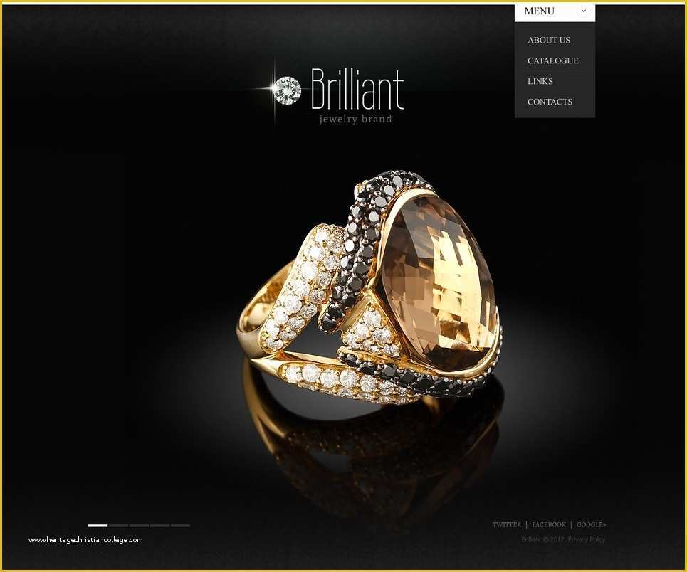 Bootstrap Jewellery Template Free Download