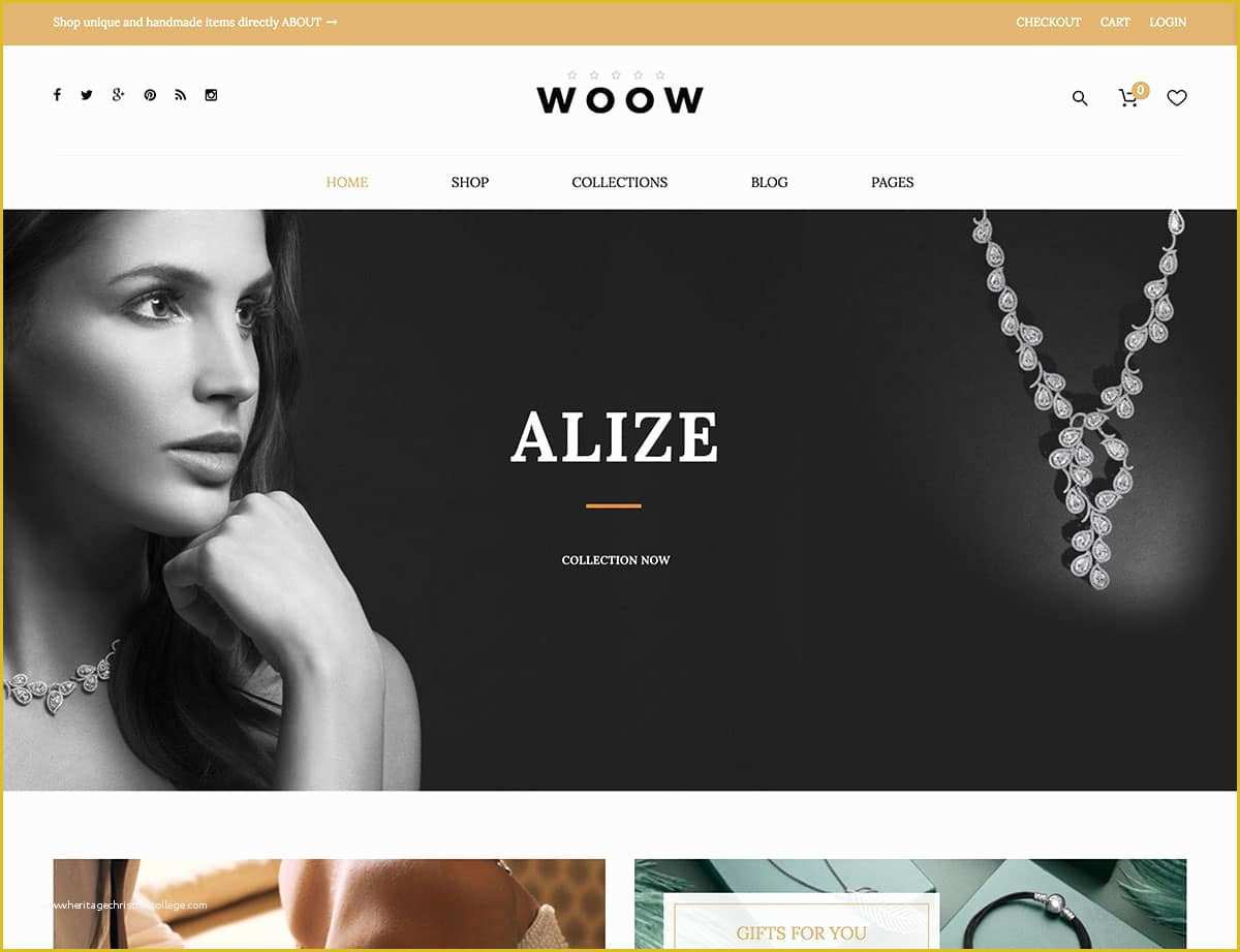 Jewellery Website Templates Free Download Of 14 Best Jewelry E Merce Wordpress themes 2019 athemes