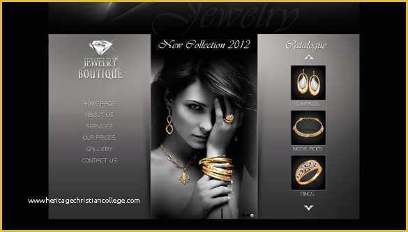 Jewellery Website Templates Free Download Of 21 Jewelry HTML5 themes & Templates