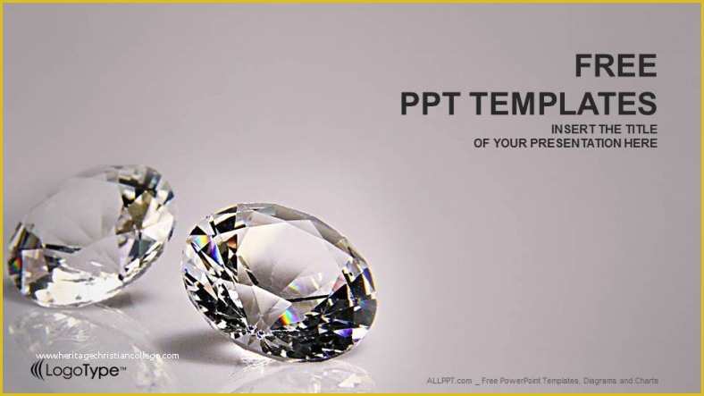 Jewellery Website Templates Free Download Of Diamond Recreation Powerpoint Templates