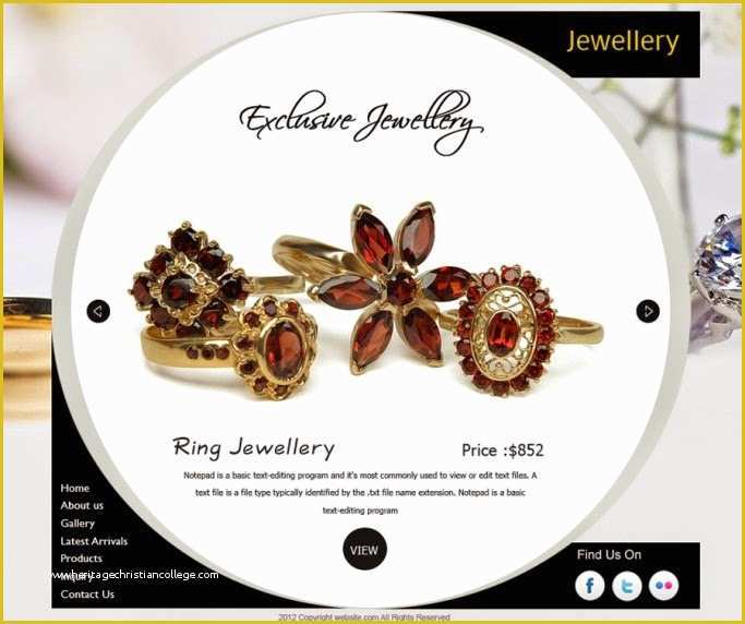 Jewellery Website Templates Free Download Of Free Download Design Templates