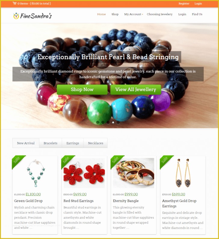 Jewellery Website Templates Free Download Of Handcrafted Jewelry Website Templates Inputwebwizard