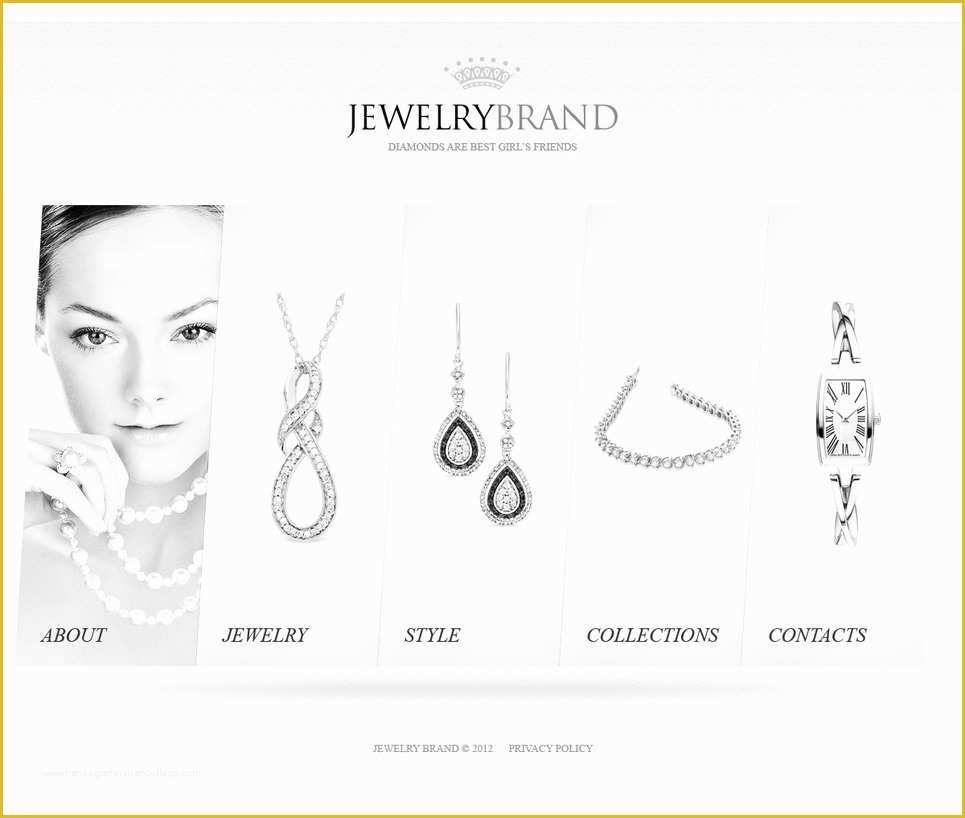 Jewellery Website Templates Free Download Of Jewelry Website Template Web Design Templates Website