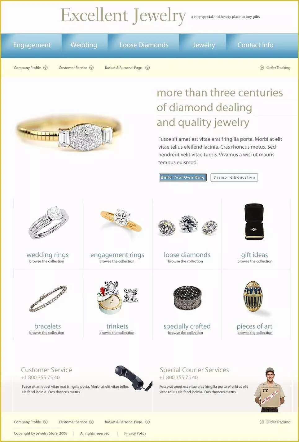 Jewellery Website Templates Free Download Of Jewelry Website Template Web Design Templates Website