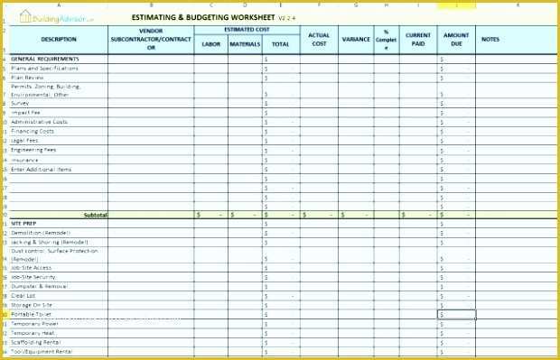 Job Costing Template Free Download Of 9 Excel Job Costing Template Tipstemplatess Tipstemplatess