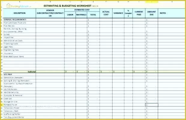 Job Costing Template Free Download Of 9 Excel Job Costing Template Tipstemplatess Tipstemplatess