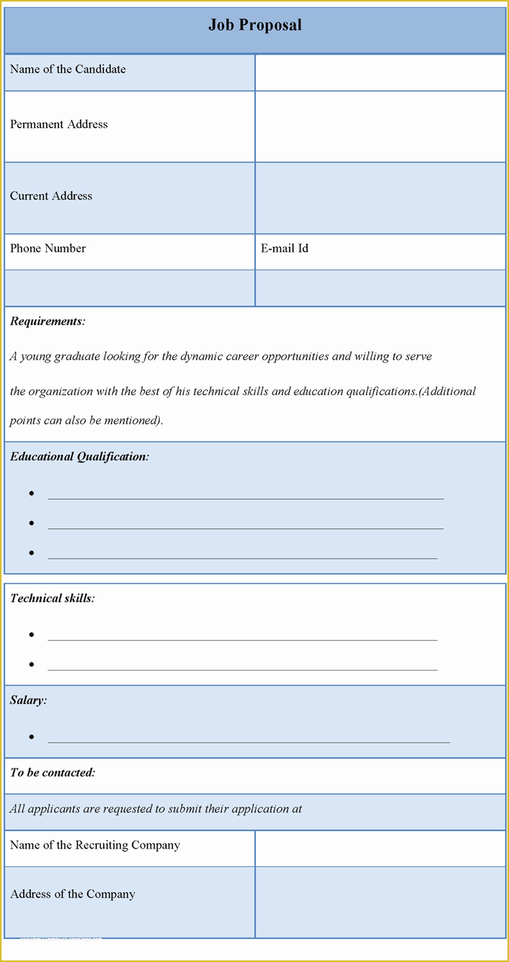 Job Proposal Template Free Download Of Download Free software Proposal Template Sample Free