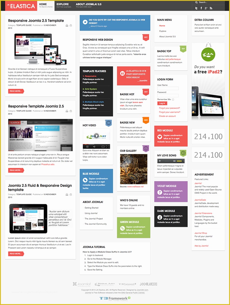 Joomla 3.0 Templates Free Download Of 6 Best Free Responsive Joomla Templates 2013 Daily